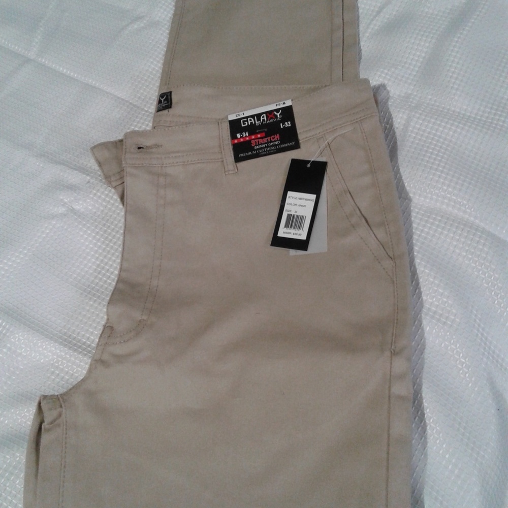 GALAXY BY HARVIC Stretch Skinny Chino